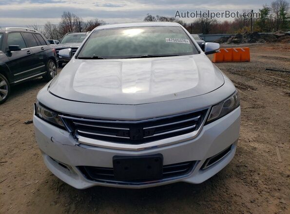 2G1145S38H9184224 2017 CHEVROLET IMPALA White Widok z przodu