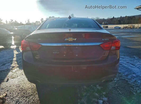 2G1145S38H9192016 2017 CHEVROLET IMPALA Burgundy Widok z tyłu