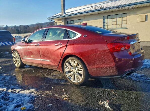 2G1145S38H9192016 2017 CHEVROLET IMPALA Burgundy Tył lewy