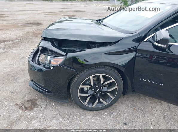 2G1145S3XG9138313 2016 CHEVROLET IMPALA Black Widok z przodu