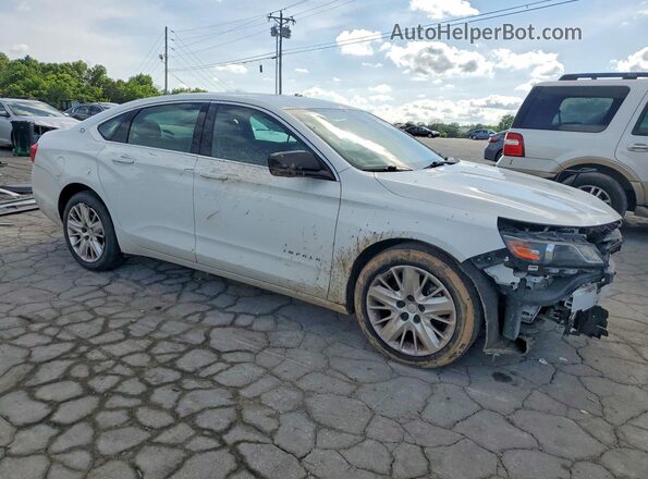 2G11X5SA0J9113093 2018 CHEVROLET IMPALA Белый Передняя правая четверть