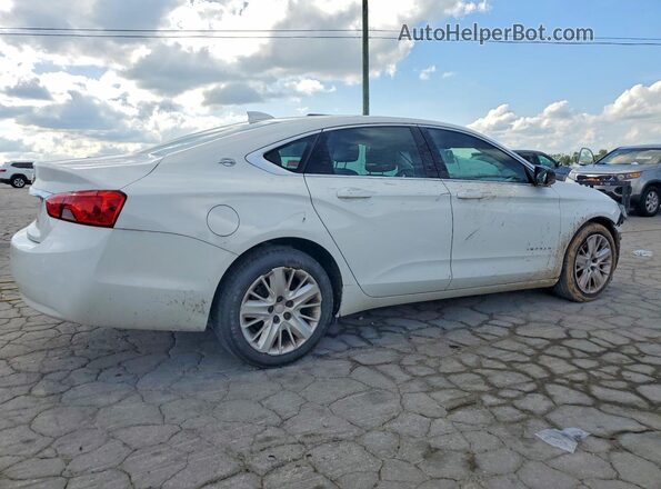 2G11X5SA0J9113093 2018 CHEVROLET IMPALA Белый Задняя правая четверть