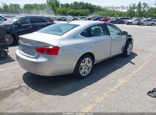 2G11X5SA0K9146547 2019 CHEVROLET IMPALA Silver უკანა მარჯვენა