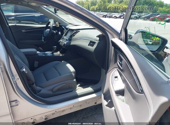 2G11X5SA0K9146547 2019 CHEVROLET IMPALA Silver წინა სალონის ხედი