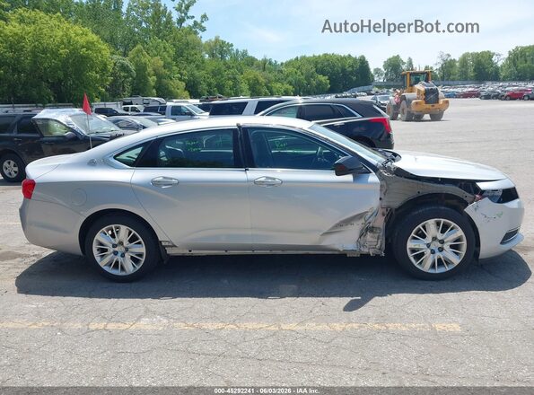 2G11X5SA0K9146547 2019 CHEVROLET IMPALA Silver უკანა სალონის ხედი