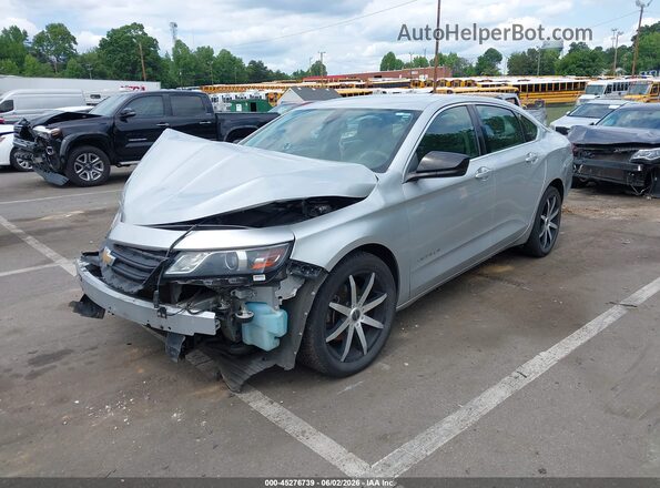 2G11X5SA1G9201806 2016 CHEVROLET IMPALA Silver Front left