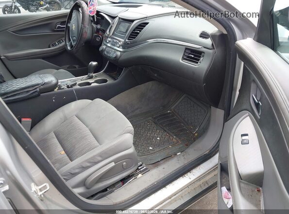 2G11X5SA1G9201806 2016 CHEVROLET IMPALA Silver Front interior view