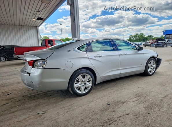 2G11X5SA2G9161977 2016 CHEVROLET IMPALA Silver უკანა მარჯვენა