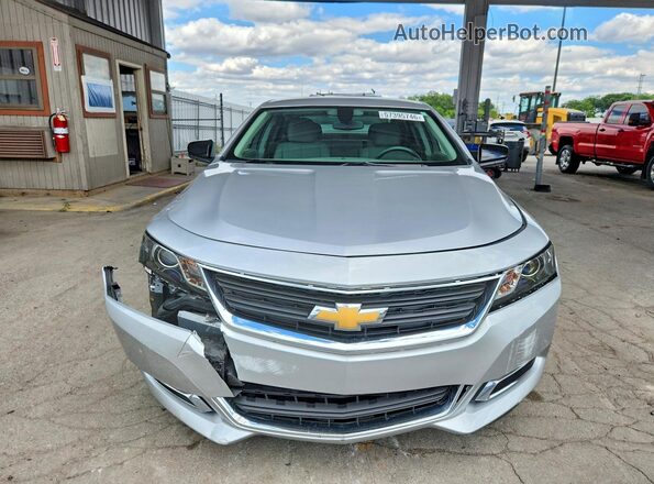 2G11X5SA2G9161977 2016 CHEVROLET IMPALA Silver წინა ხედი