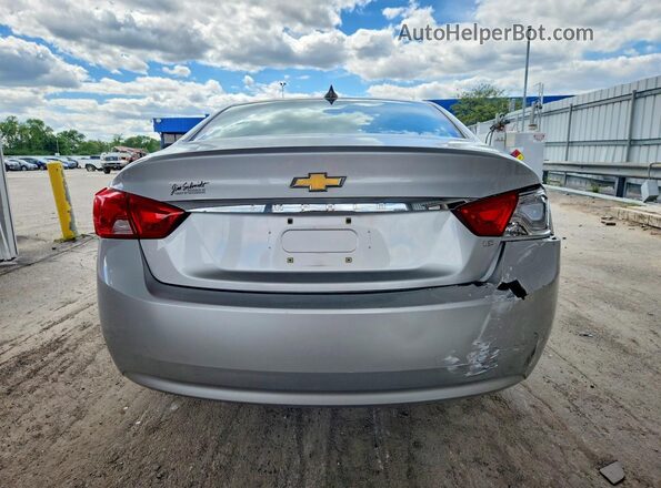 2G11X5SA2G9161977 2016 CHEVROLET IMPALA Silver უკანა ხედი