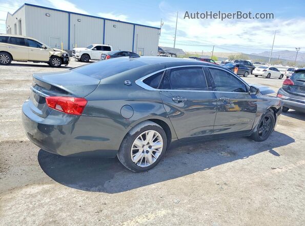2G11X5SA2J9156124 2018 CHEVROLET IMPALA Gray უკანა მარჯვენა