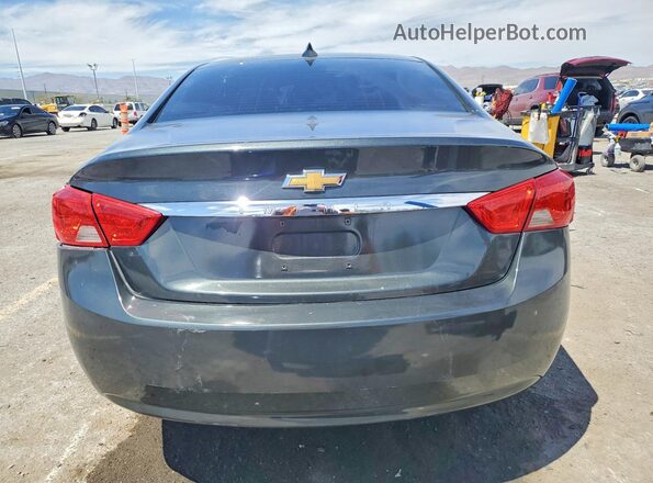 2G11X5SA2J9156124 2018 CHEVROLET IMPALA Gray უკანა ხედი