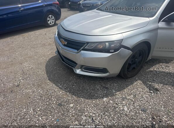 2G11X5SA5H9102536 2017 CHEVROLET IMPALA Silver Вид спереду