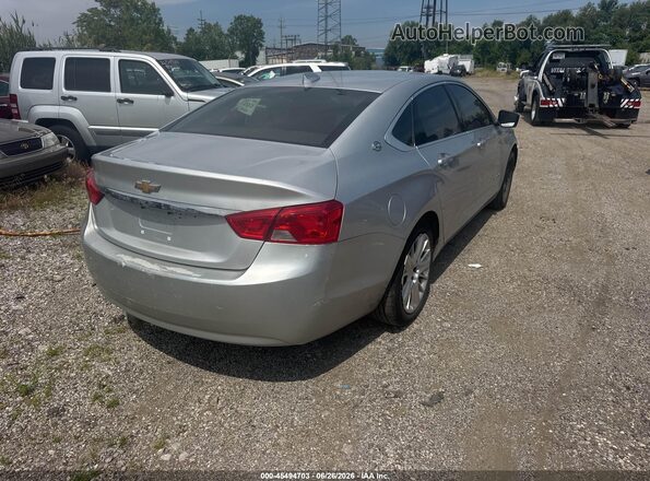 2G11X5SA5H9102536 2017 CHEVROLET IMPALA Silver Задня права чверть
