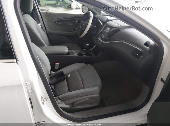 2G11X5SA8H9155943 2017 CHEVROLET IMPALA White Սալոնի դիմացի տեսք