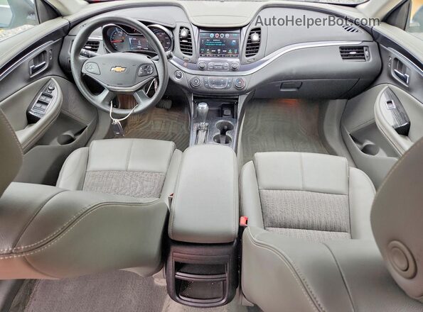 2G11X5SA9K9114454 2019 CHEVROLET IMPALA Gray Vista del salpicadero
