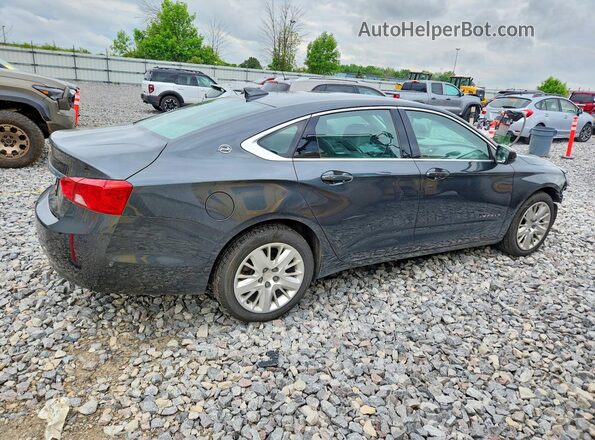 2G11X5SA9K9114454 2019 CHEVROLET IMPALA Gray Trasero derecho