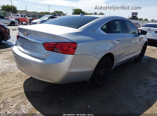 2G11X5SAXG9201352 2016 CHEVROLET IMPALA Silver Tył prawy