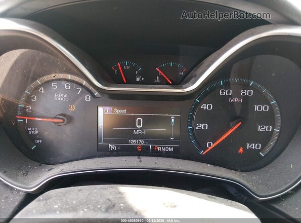 2G11X5SAXG9201352 2016 CHEVROLET IMPALA Silver Widok tylnych siedzeń
