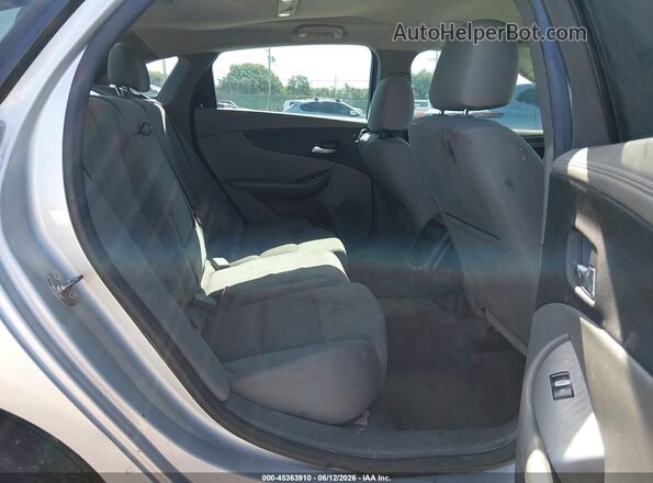 2G11X5SAXG9201352 2016 CHEVROLET IMPALA Silver Widok naklejki z numerem VIN