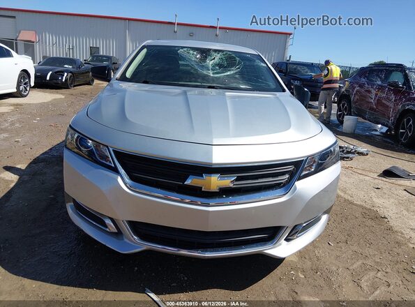 2G11X5SAXG9201352 2016 CHEVROLET IMPALA Silver Widok zestawu wskaźników