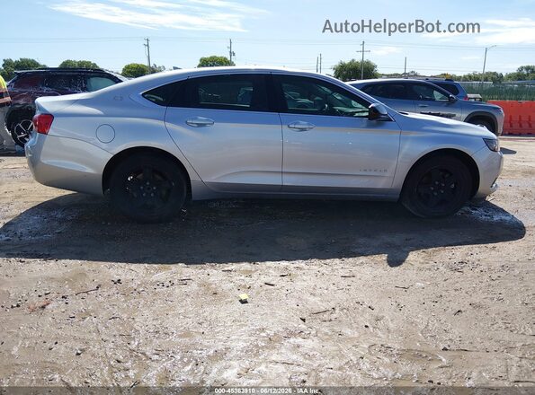 2G11X5SAXG9201352 2016 CHEVROLET IMPALA Silver Widok wnętrza z tyłu