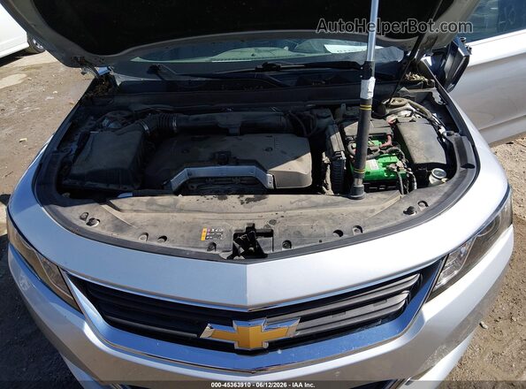 2G11X5SAXG9201352 2016 CHEVROLET IMPALA Silver Widok z tyłu