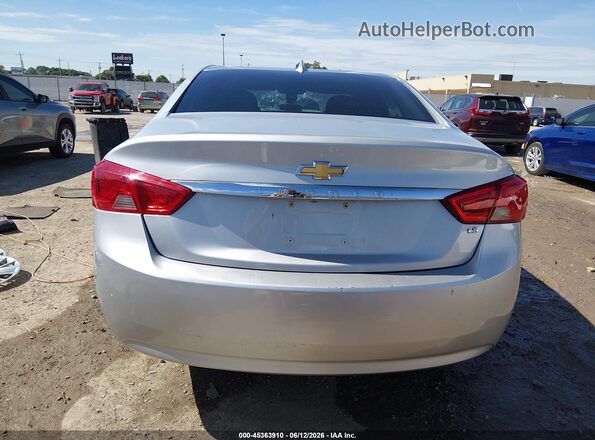 2G11X5SAXG9201352 2016 CHEVROLET IMPALA Silver 