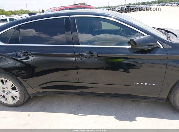 2G11Y5SA6K9161180 2019 CHEVROLET IMPALA Black Vista interior trasera