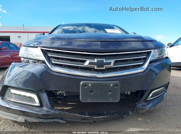 2G11Z5S31K9127839 2019 CHEVROLET IMPALA Dark Blue Вид спереду