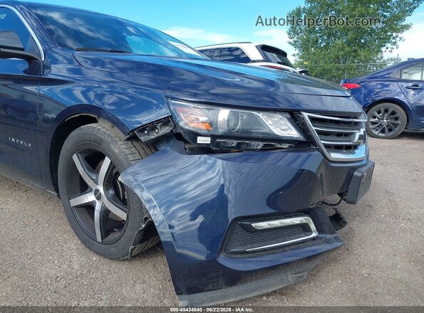 2G11Z5S31K9127839 2019 CHEVROLET IMPALA Dark Blue 