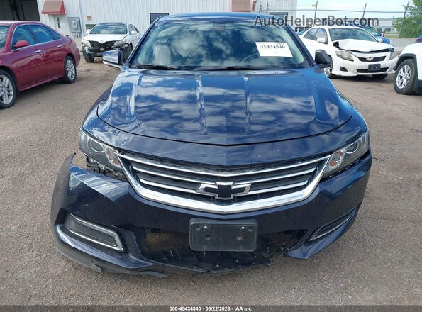 2G11Z5S31K9127839 2019 CHEVROLET IMPALA Dark Blue Вид щитка приладів