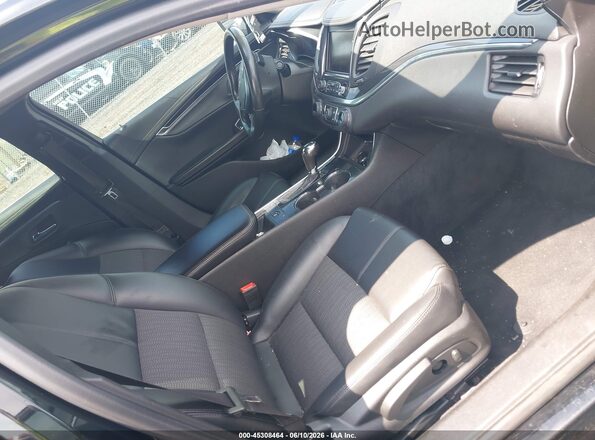 2G11Z5S31L9105471 2020 CHEVROLET IMPALA Черный Вид салона спереди