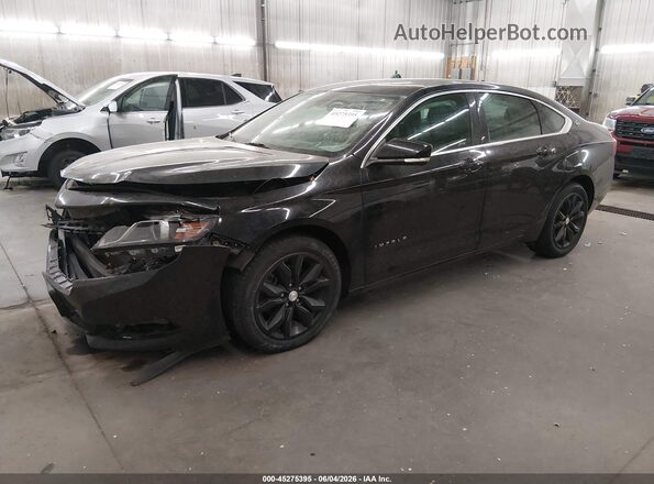 2G11Z5S32K9136369 2019 CHEVROLET IMPALA Black წინა მარცხენა ხედი სამი მეოთხედიდან