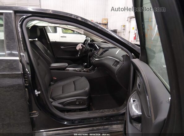 2G11Z5S32K9136369 2019 CHEVROLET IMPALA Black წინა სალონის ხედი