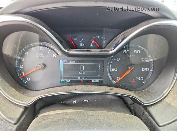 2G11Z5S32L9103616 2020 CHEVROLET IMPALA Silver ხელსაწყოთა პანელის ხედი