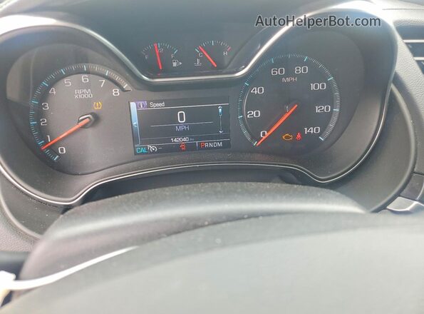 2G11Z5S34K9154808 2019 CHEVROLET IMPALA Black ხელსაწყოთა პანელის ხედი