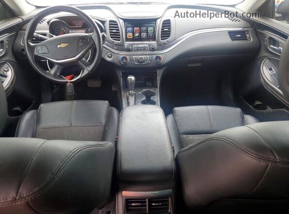 2G11Z5S34K9154808 2019 CHEVROLET IMPALA Black წინა პანელის ხედი