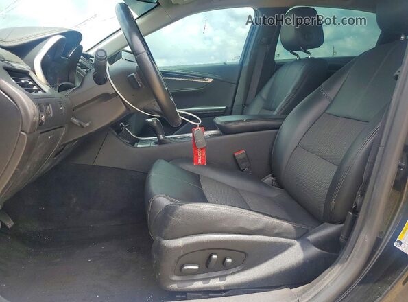 2G11Z5S34K9154808 2019 CHEVROLET IMPALA Black წინა სალონის ხედი