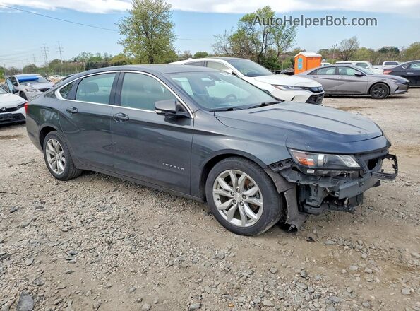 2G11Z5S34K9159877 2019 CHEVROLET IMPALA Gray Delantero derecho