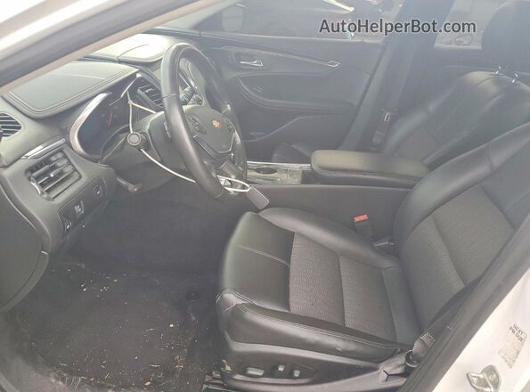 2G11Z5S35K9119940 2019 CHEVROLET IMPALA White Front interior view