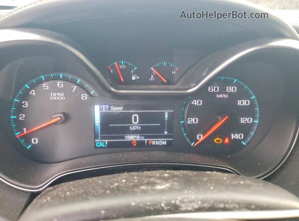 2G11Z5S35K9119940 2019 CHEVROLET IMPALA White Instrument cluster view