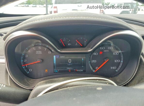 2G11Z5S35L9103903 2020 CHEVROLET IMPALA Gray Vista del cuadro de instrumentos