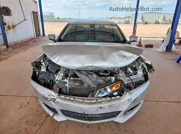 2G11Z5S36L9100573 2020 CHEVROLET IMPALA Серебряный Вид спереди