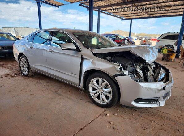 2G11Z5S36L9100573 2020 CHEVROLET IMPALA Серебряный Передняя правая четверть