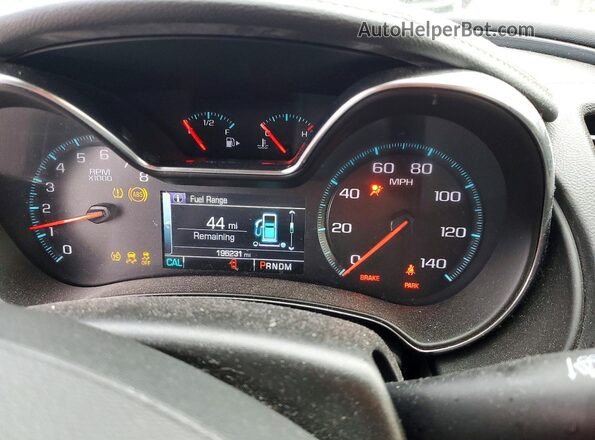 2G11Z5S37L9105703 2020 CHEVROLET IMPALA Black ხელსაწყოთა პანელის ხედი