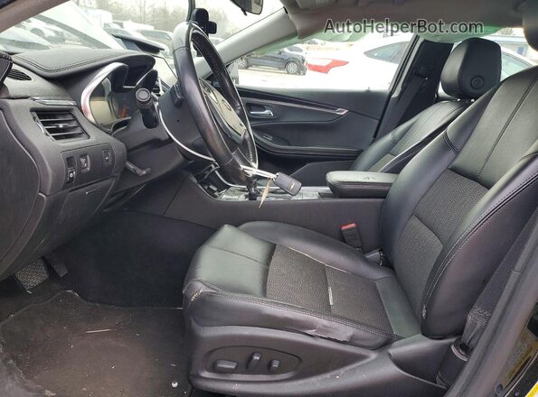 2G11Z5S37L9105703 2020 CHEVROLET IMPALA Black წინა სალონის ხედი