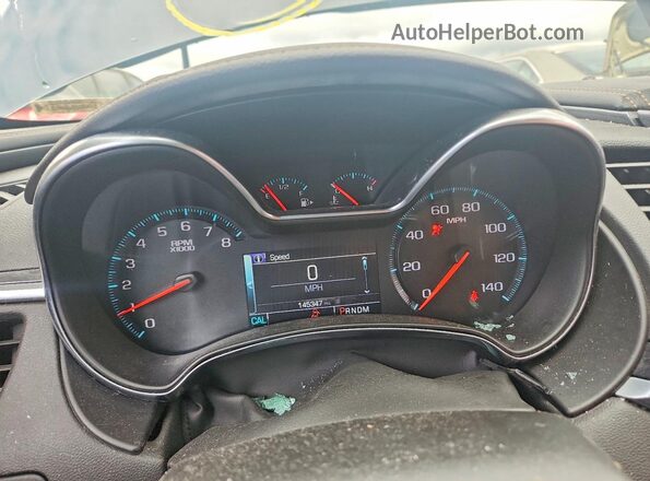 2G11Z5S39K9113039 2019 CHEVROLET IMPALA Gray Սարքավորումների վահանակի տեսք
