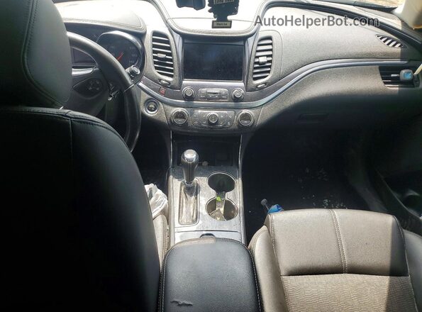 2G11Z5S39K9113039 2019 CHEVROLET IMPALA Gray Առջևի վահանակի տեսք