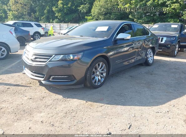 2G11Z5S39K9130472 2019 CHEVROLET IMPALA Gray წინა მარცხენა ხედი სამი მეოთხედიდან